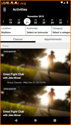 Omni Fight Club Madison screenshot