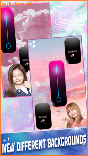 On the ground : BLACKPINK KPOP Piano Tiles 2021 screenshot