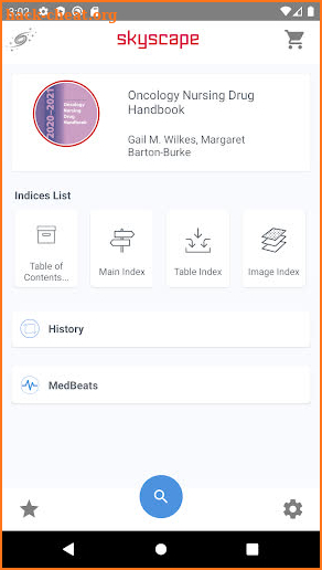 Oncology Nursing Drug Handbook screenshot