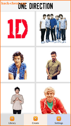 One Direction Color by Number - Pixel Art Game screenshot