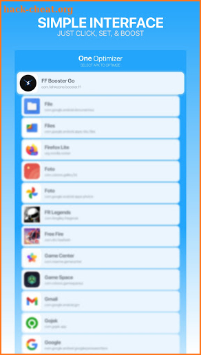 One Optimizer Plus - Fast Boost screenshot
