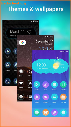 One S10 Launcher - Galaxy S10 Launcher UI theme screenshot