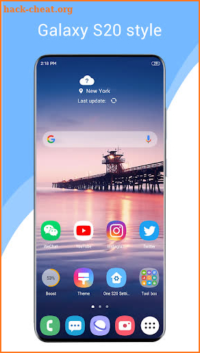 One S20 Launcher - S20 Launcher one ui 2.0 style screenshot