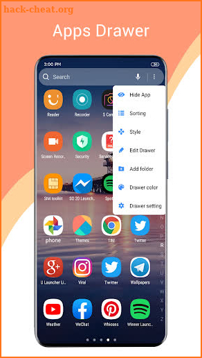 One S20 Launcher - S20 Launcher one ui 2.0 style screenshot