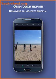 One-Touch Retouch - removing objects from photos screenshot