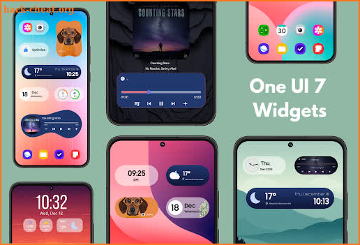 One UI 7 Widgets screenshot