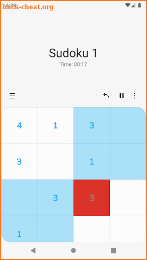 One UI Sudoku screenshot