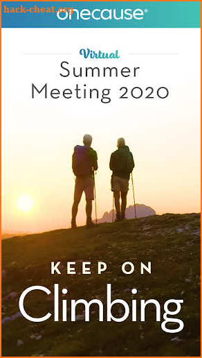 OneCause Summer Meeting 2020 screenshot