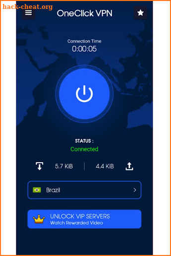 OneClick VPN screenshot