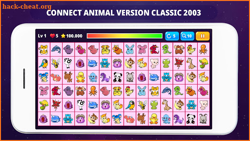 OnetM Puzzle - Connect animal screenshot