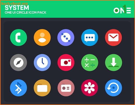 OneUI Circle Icon Pack - S10 screenshot