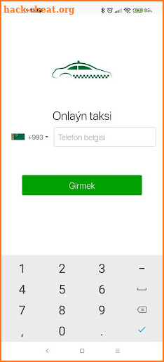 Onlaýn taksi screenshot