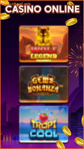 Online casino real money screenshot