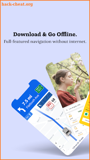 Online GPS Maps & Navigation screenshot