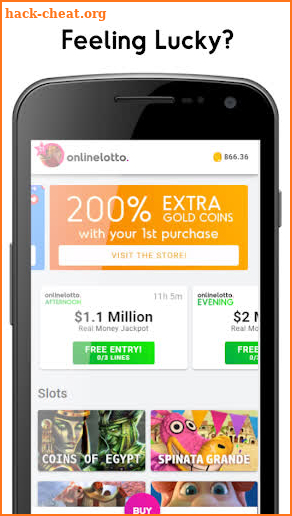 online lotto - Win 25 Million Real Money Jackpot screenshot