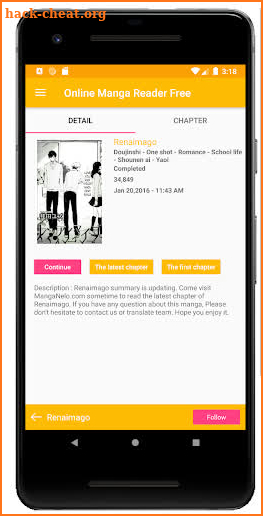 Online Manga Reader Free screenshot