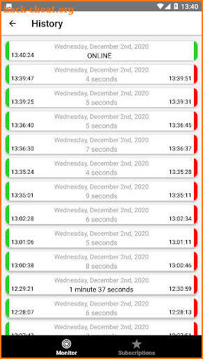 Online Notify Status Monitor for WhatsApp screenshot