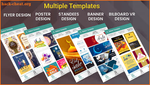 Online Poster Maker & Designer screenshot