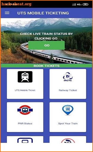 Online Uts Mobile Ticketing screenshot