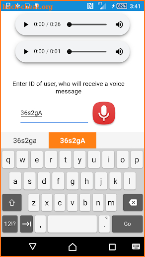 Online Voice Mssg Player screenshot