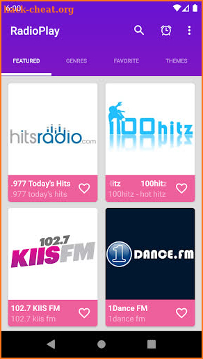 OnlineRadio PRO screenshot