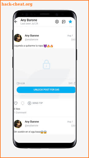 Onlyfans App Guide Content screenshot