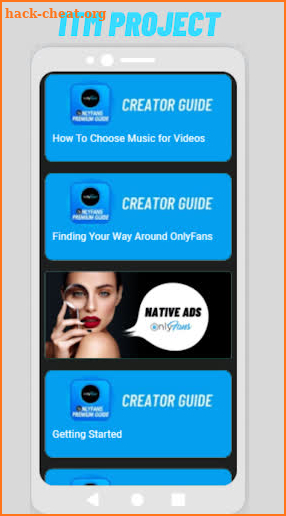 OnlyFans Guide | OnlyFans Mobile App Guide Only screenshot