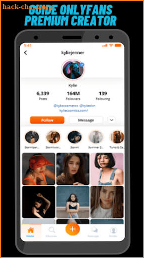 OnlyFans Mobile App Guide screenshot