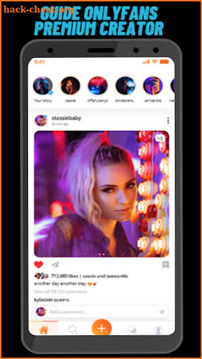 OnlyFans Premium App device screenshot