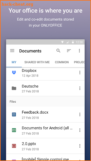 ONLYOFFICE Documents screenshot