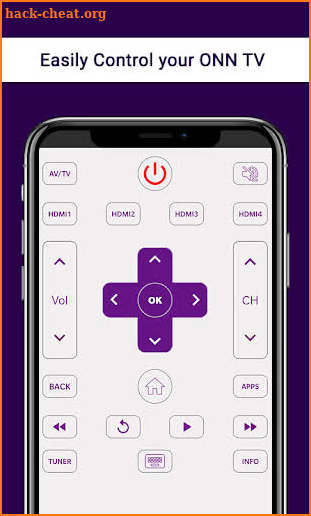 Onn TV Remote for Roku screenshot