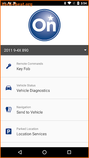 OnStar RemoteLink screenshot