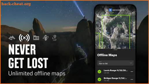 OnX Backcountry: Hiking Trails & GPS Navigation screenshot