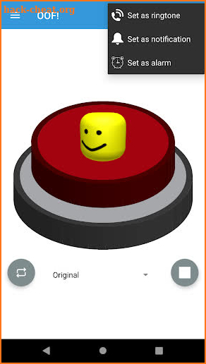 OOF! Button for Roblox screenshot