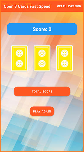 Open 3 Cards Fast Speed screenshot