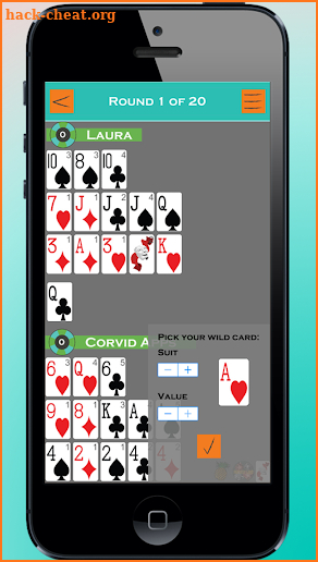 Open Face Chinese Poker screenshot