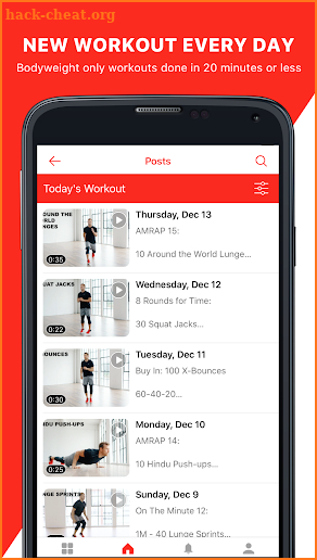 Open Gym: Bodyweight Workouts screenshot