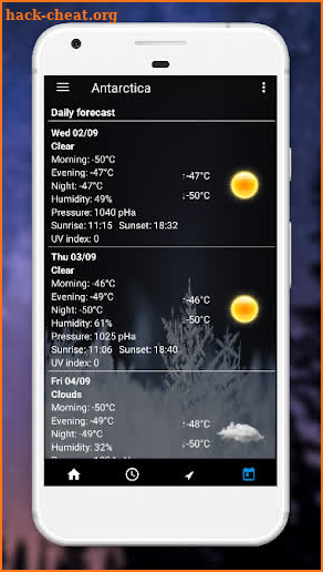 Open Weather Channel screenshot