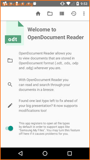 OpenOffice - LibreOffice - OpenDocument Reader screenshot