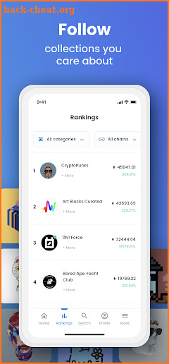 OpenSea: NFT marketplace screenshot