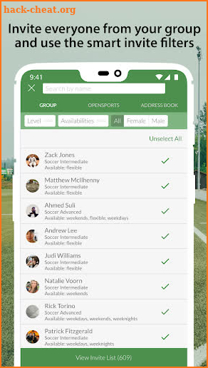 OpenSports - Pickup Sports screenshot