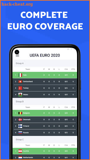 Opera Football: Live Scores & Matches screenshot