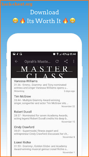 Oprah's Supersoul & Master Class Podcasts screenshot