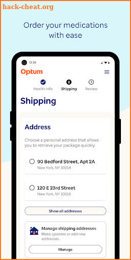 Optum Home Delivery Pharmacy screenshot