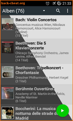 Opus 1 Music Player screenshot