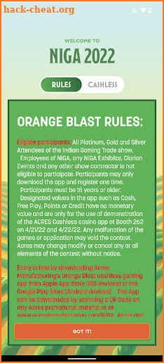 Orange Blast screenshot