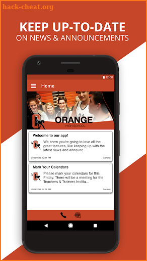 Orange High School Panthers screenshot