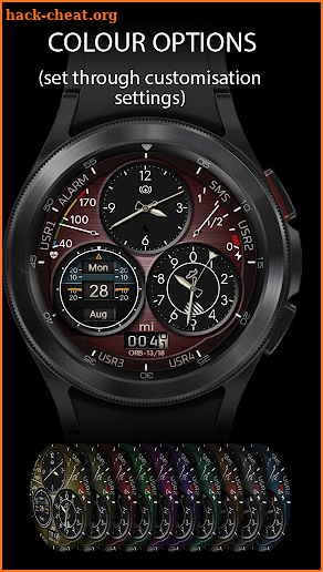 ORB-13 Aeronaut Watch Face screenshot