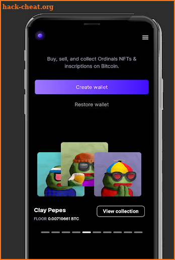 Ordinals Web3 Wallet screenshot