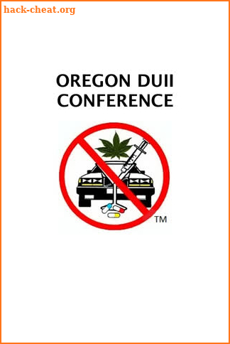 Oregon DUII Conference screenshot